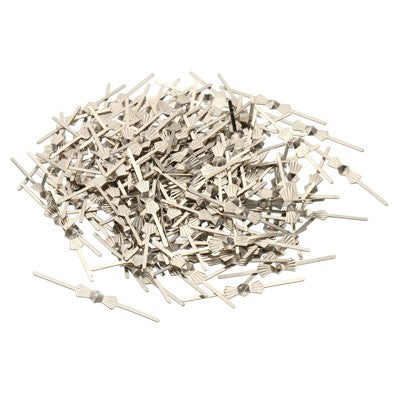 Variniai spaustukai kristalams tvirtinti, 150 vnt. rinkinys